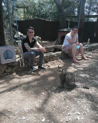 Águeda Barcea Terapia Felina Kathleen Terapia Felina visita Canópolis 18 Junio 2021