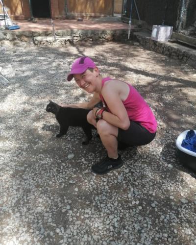 Alba M Dencausa Terapia Felina visita Canópolis 18 Junio 2021