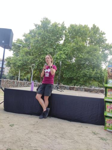 Alba colaboró en la Feria de Veu Animal con una charla gratuita sobre Catsitting el pasado 18 de Septiembre de 2022