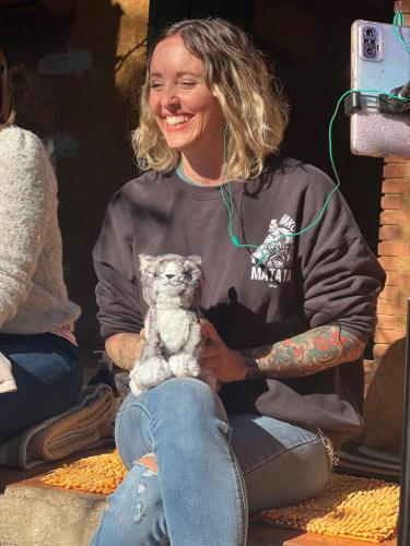 Laura Trillo en la Formación Terapeuta Felina Profesional 5 en Canópolis, Fundación Trifolium, Barcelona -  19 de Noviembre de 2023
