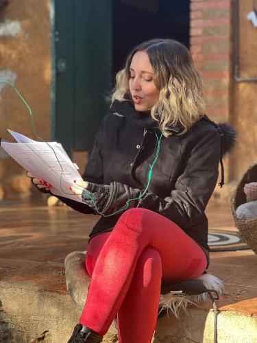 Laura Trillo en la Formación Terapeuta Felina Profesional 5 en Canópolis, Fundación Trifolium, Barcelona -  17 de Diciembre de 2023