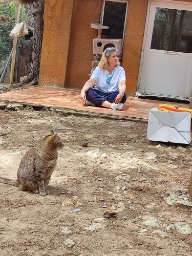 Algunas alumnas de la Formación Terapeuta Felina Profesional 4 visitan Canópolis, Fundación Trifolium, Barcelona -  8 de Junio de 2024 - Cristina Sánchez (Málaga)