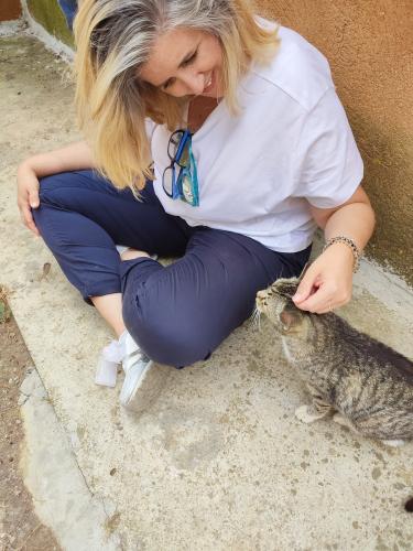 Algunas alumnas de la Formación Terapeuta Felina Profesional 4 visitan Canópolis, Fundación Trifolium, Barcelona -  8 de Junio de 2024 - Cristina Sánchez (Málaga)