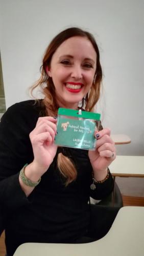 Laura Trillo Terapia Felina Congreso Fundación Trifolium Natural Healing for Pets Barcelona 24 Noviembre 2018