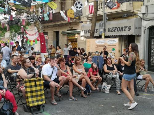 Laura Trillo Terapia Felina Festa dels Animals 30 Agosto 2019 Dunja Meyer Alba M Dencausa