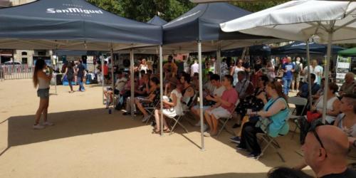 Laura Trillo Terapia Felina Festa dels Animals de Gràcia Barcelona 18 Agosto 2019