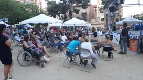 Laura Trillo Terapia Felina Festa dels Animals de Gràcia Barcelona 18 y 19 Agosto 2018