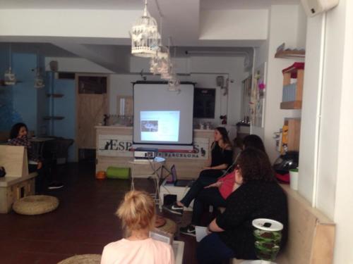 Laura Trillo Terapia Felina Seminario Agresividad Felina en Espai DeGats Barcelona 27 Abril 2019