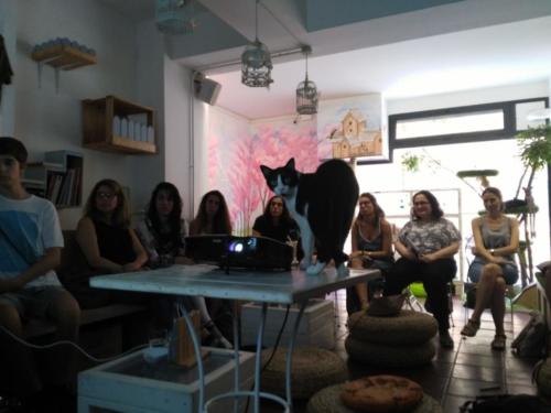 Laura Trillo Terapia Felina Seminario de Agresividad Felina en Espai DeGats Barcelona 2 Septiembre 2018