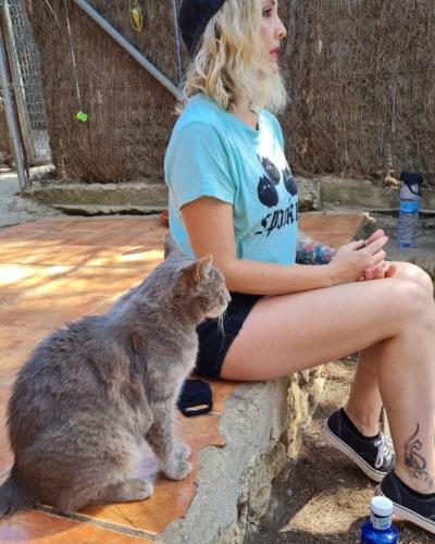Laura Trillo Terapia Felina formación en Canópolis 18 Julio 2021