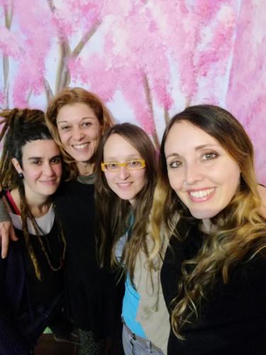 Laura Trillo Terapia Felina visita Espai DeGats Barcelona 13 Diciembre 2018