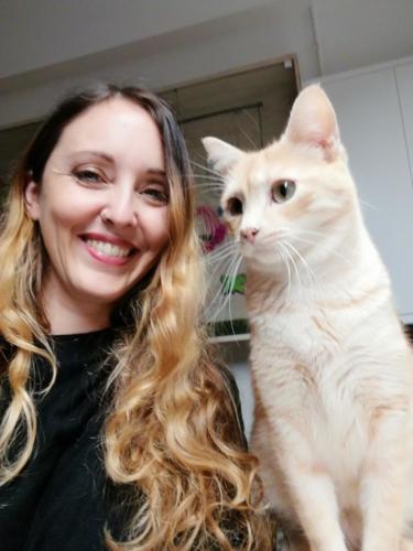Laura Trillo Terapia Felina visita Espai DeGats Barcelona 13 Diciembre 2018