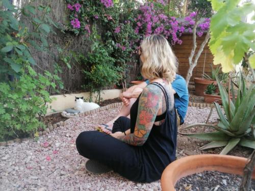Laura Trillo Terapia Felina visita Lola 17 Junio 2021