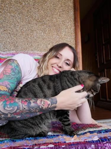 Laura Trillo Terapia Felina visita Speedy 1 Octubre 2020