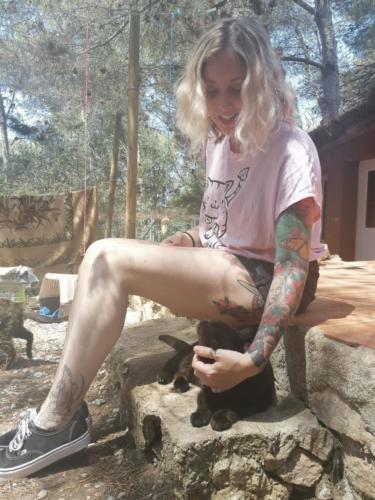 Laura Trillo Terapia Felina visita Canópolis 18 Junio 2021