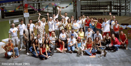 Laura Trillo voluntariado ANAA 2005