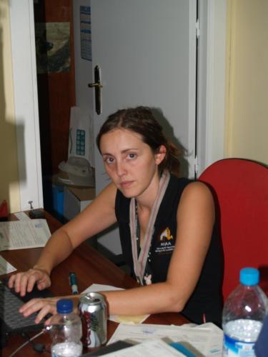 Laura Trillo voluntariado ANAA 2006