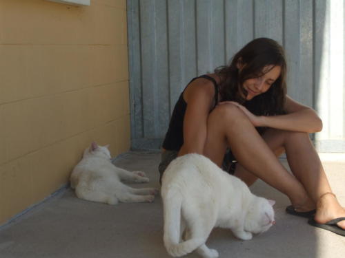 Laura Trillo voluntariado ANAA 2008