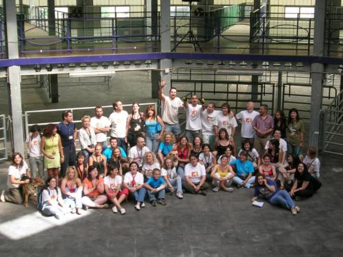 Laura Trillo voluntariado ANAA Concurso de Perros sin Raza 2006