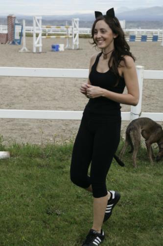 Laura Trillo y compañeras voluntariado XII Concurso de Perros sin Raza ANAA 2008