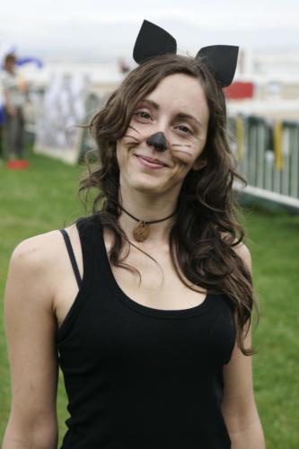 Laura Trillo y compañeras voluntariado XII Concurso de Perros sin Raza ANAA 2008