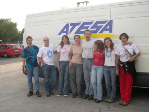Laura Trillo voluntariado en Alemania ANAA 2003