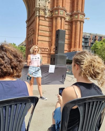Terapia Felina en la Festa dels Animals del Arc de Triomf Barcelona Julio 2022